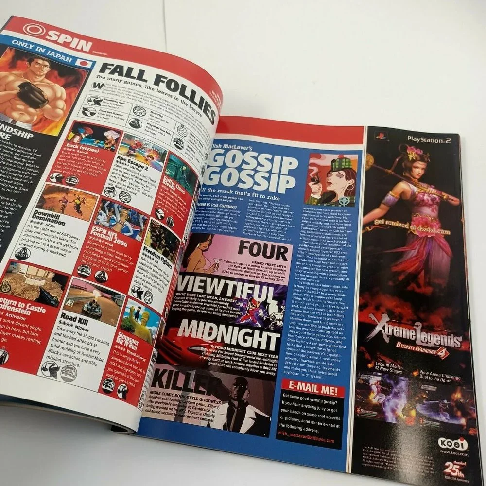 PlayStation Magazine Prince Of Persia 03 Issue 74 INCLUDES DEMO DISC *MINOR WEAR